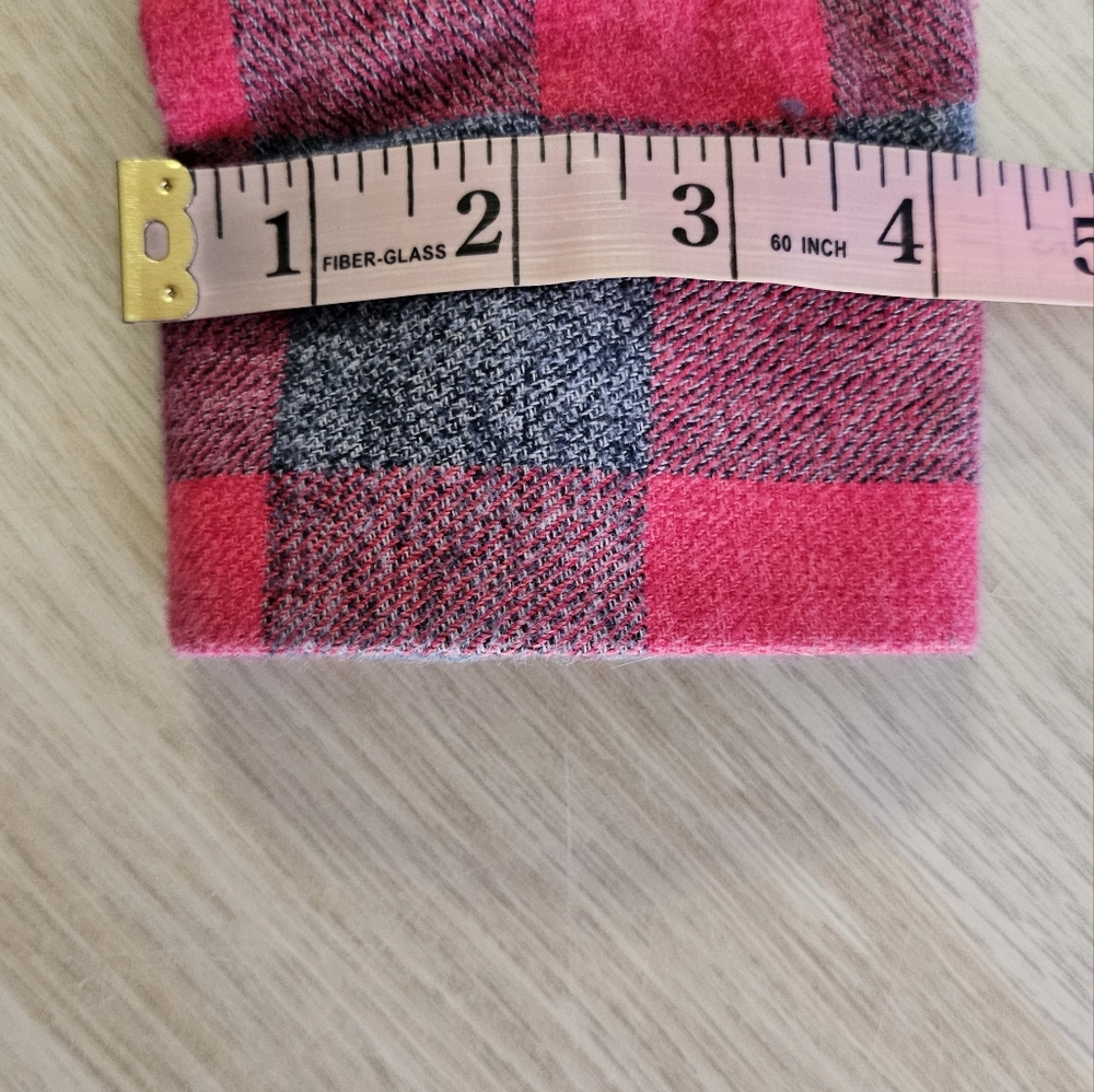 Flag & Anthem Flannel Shirt *No Sze Tag, Please See Photos for Measurements* - Picture 11 of 11